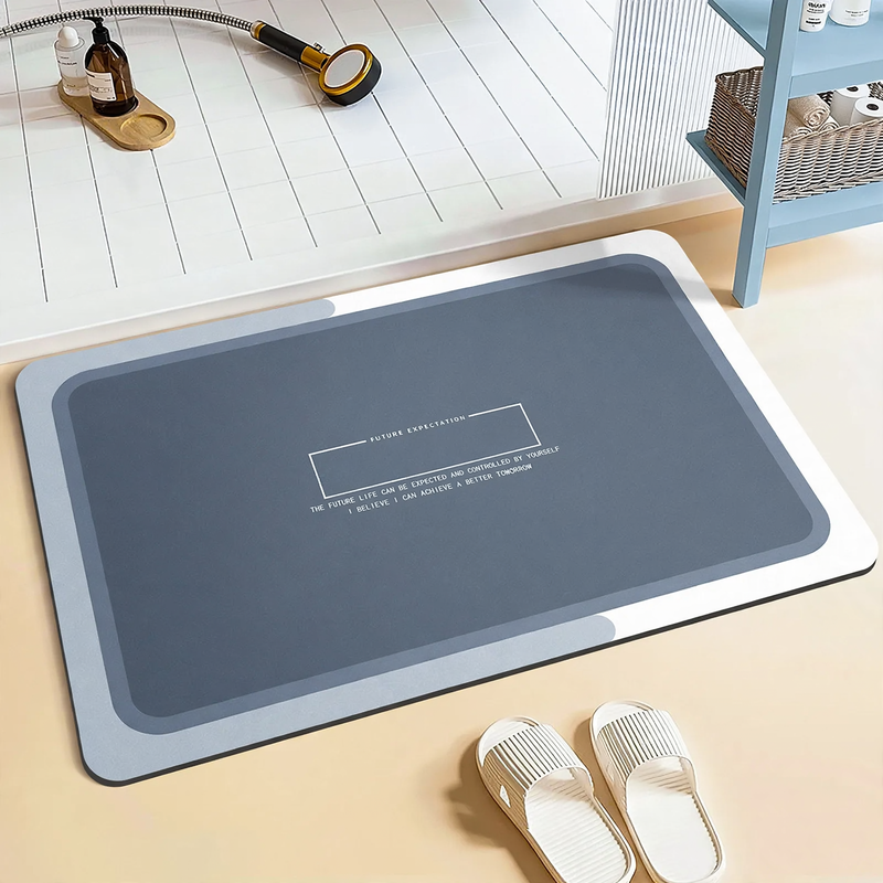 Cartoon Doormat made of Artificial Fur, washable