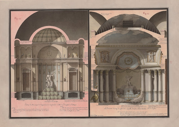 Salon de musique de lappartement du premier côté du temple de Euterpe  Le boudoi