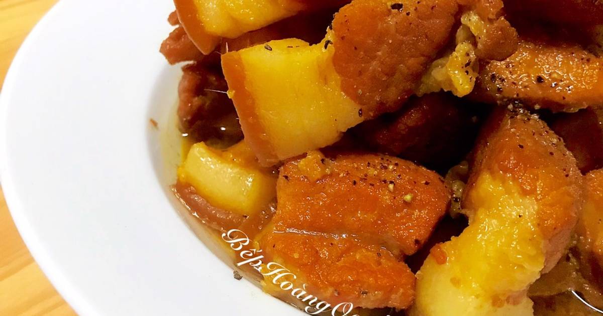 Thịt Đùi Heo Kho Tiêu