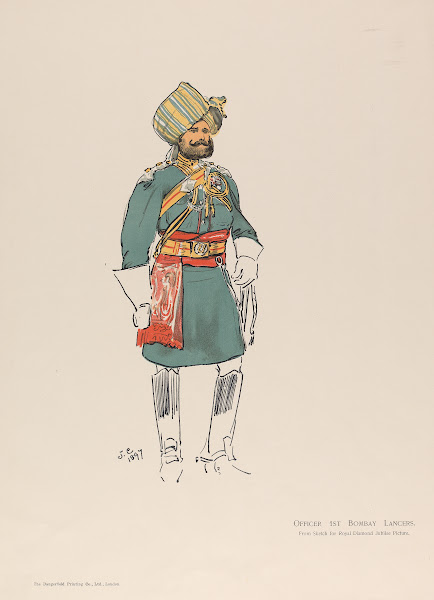 Officer 1st Bombay Lancers 1897