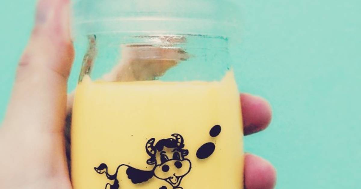 Pumpkin custard - Custard bí đỏ