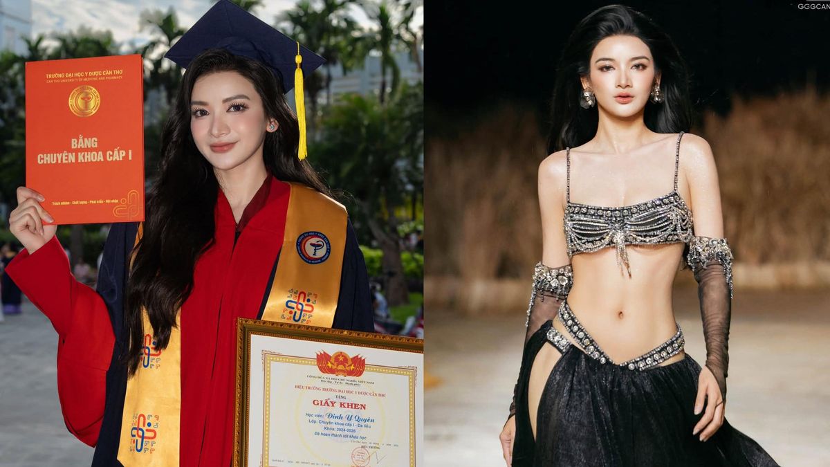 Á hậu Việt vừa tốt nghiệp bác sĩ chuyên khoa 1 đang hút 2 triệu lượt xem là ai? - Báo VTC News