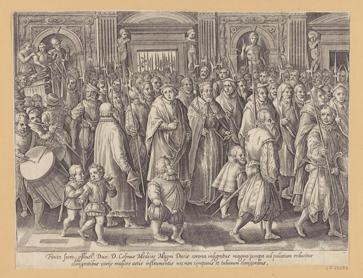 The Return of Cosimo I to His Palace 1582