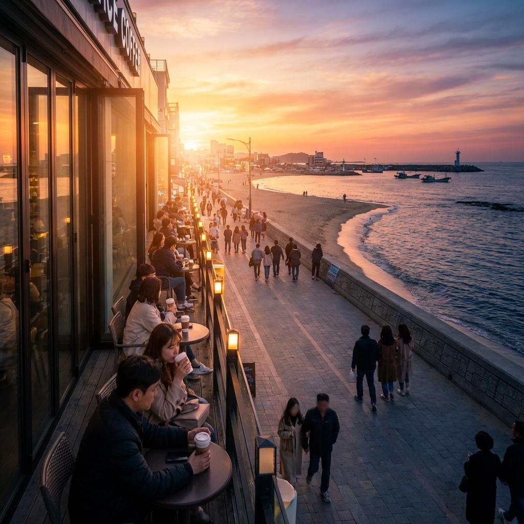 오션뷰 끝판왕! 안목해변 카페거리 베스트 5와 인생샷 포토존