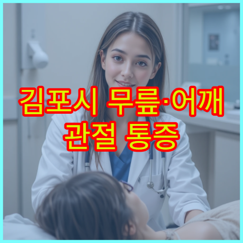 김포시 무릎·어깨 관절 통증 재활 치료 전문 정형외과 병원