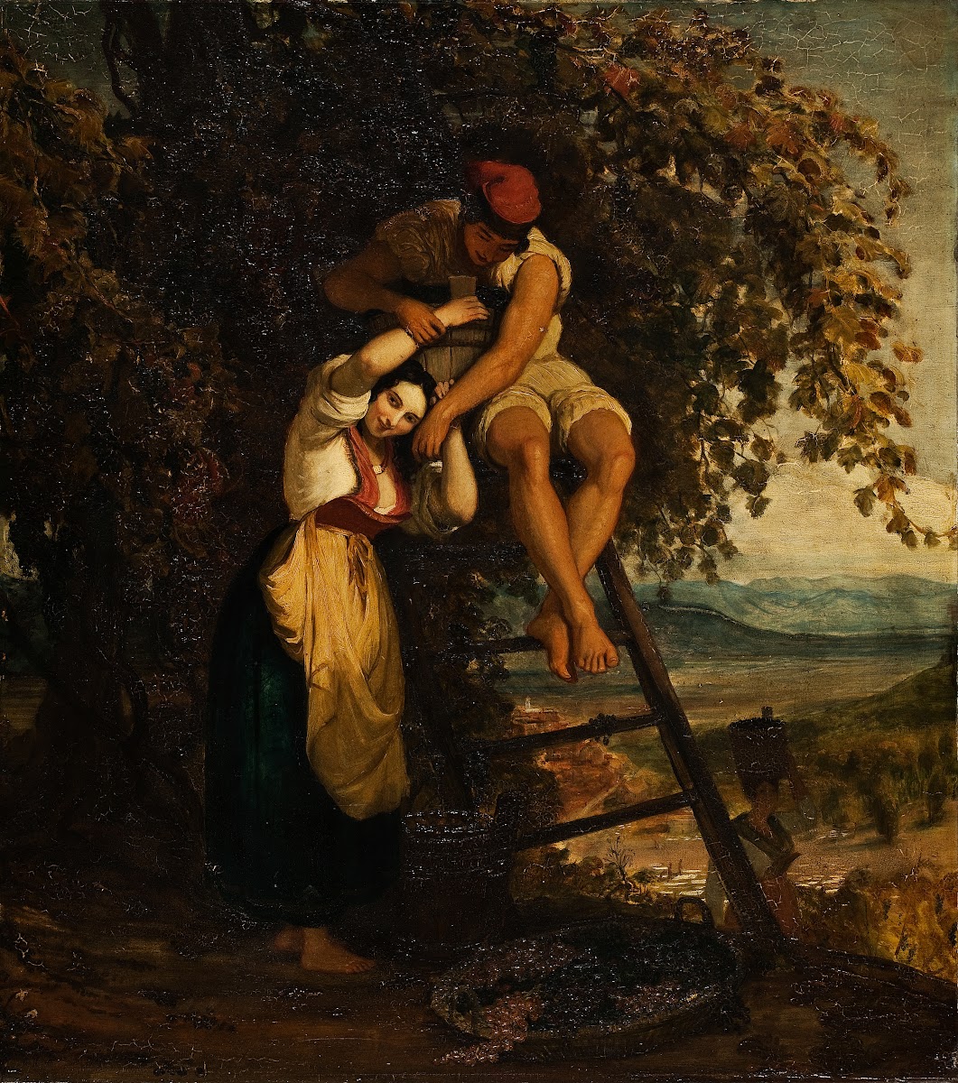 Italian Woman And Her Daughter C 1824
