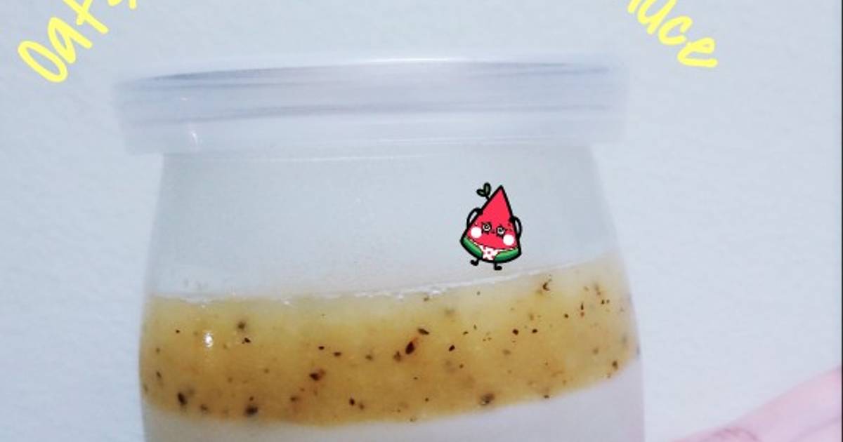 Oats tofu with Kiwi sauce - Đậu hũ non ym sốt kiwi