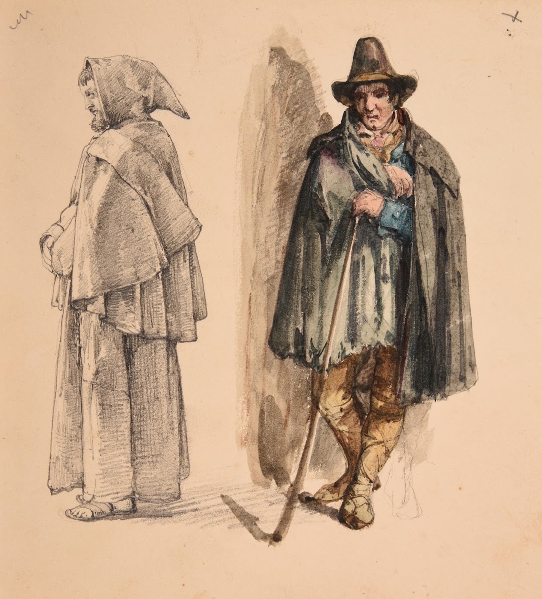 Moine et berger