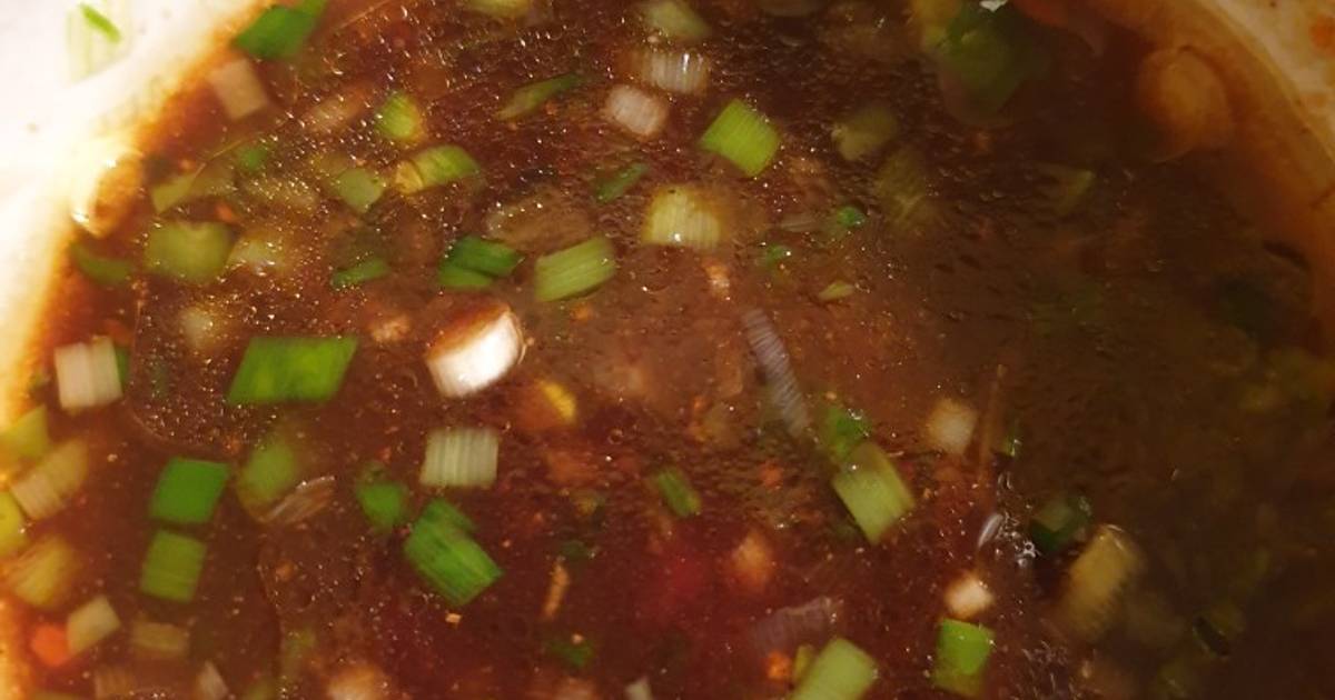 Nước sốt bánh tráng trộn
