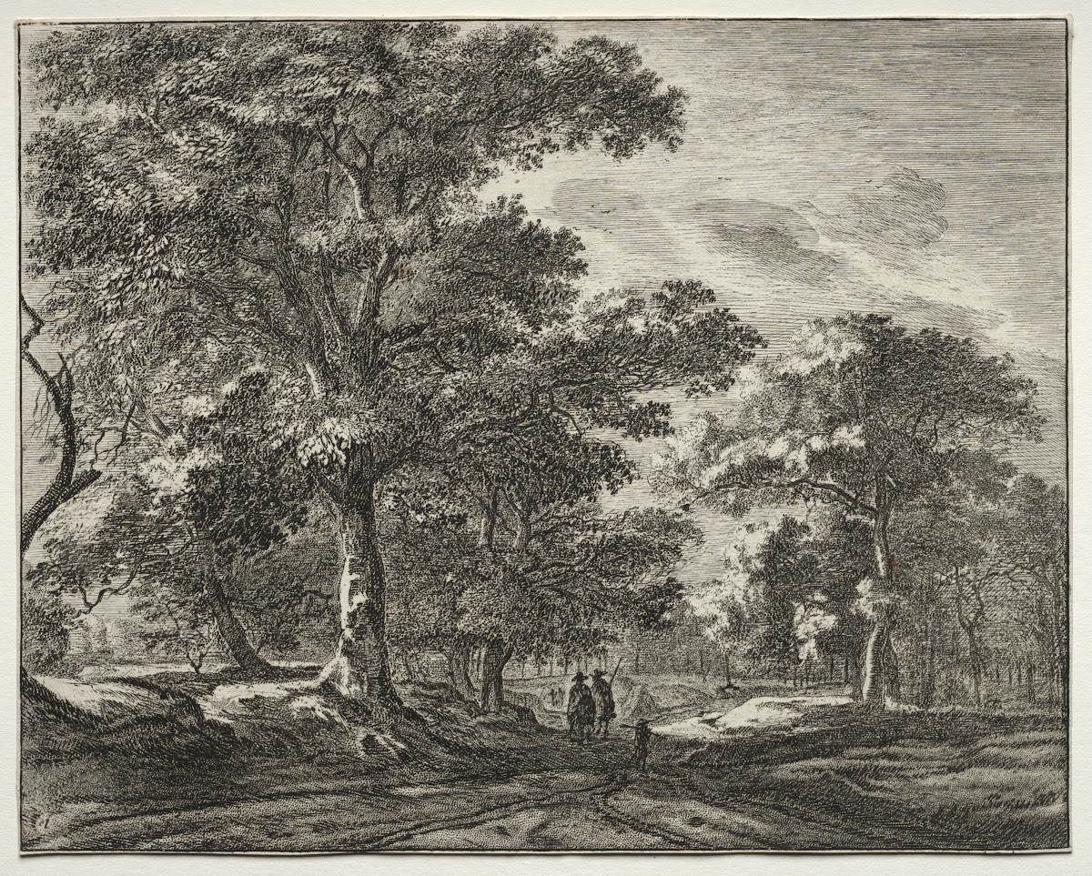 Two Men Preceded by a Hunter 164052