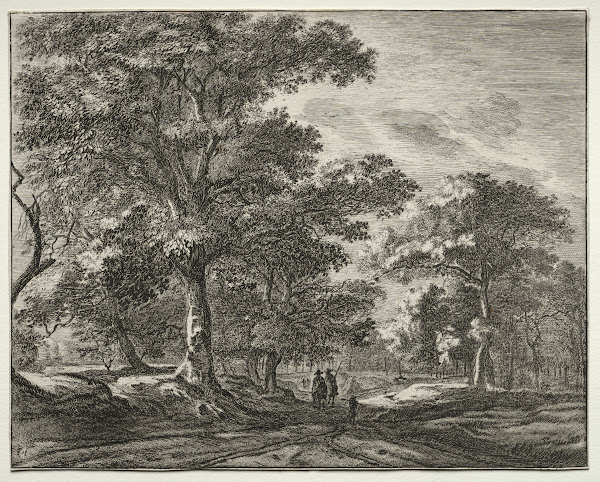 Two Men Preceded by a Hunter 164052