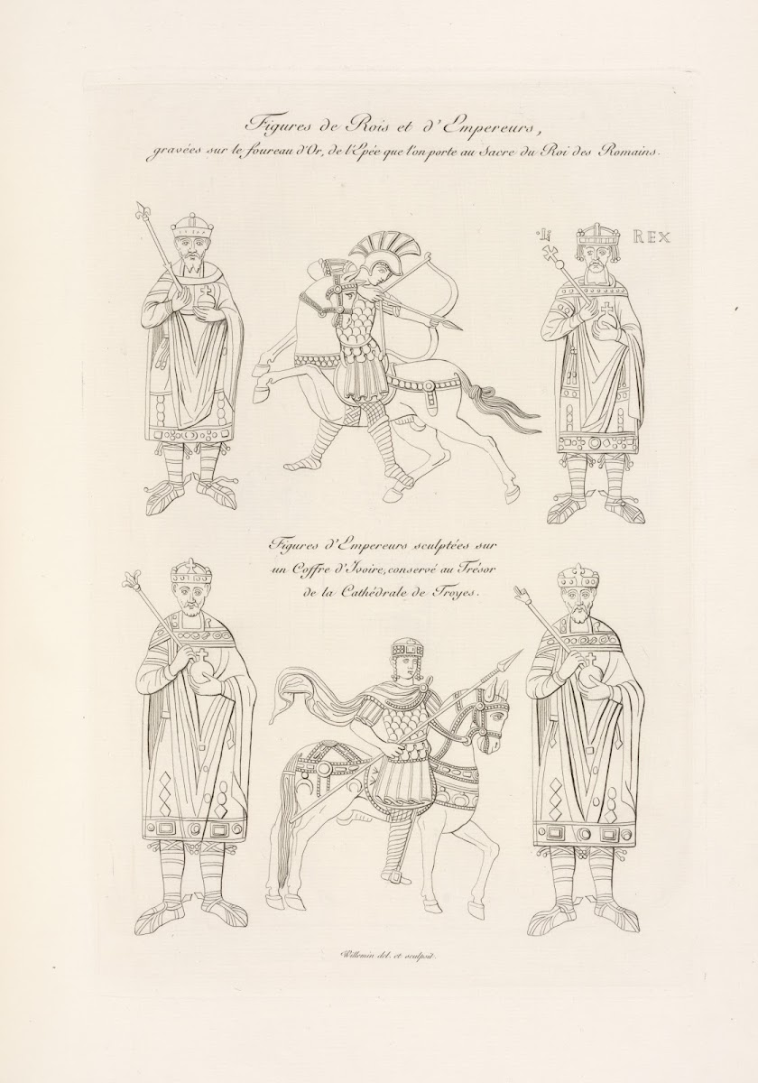 Figure de rois et dempereurs 1839