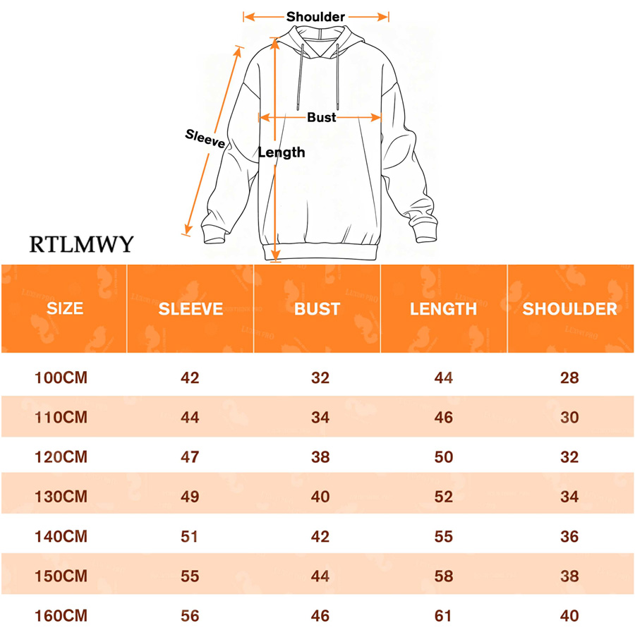 AOP Children's hooded sweatshirt 1 320g