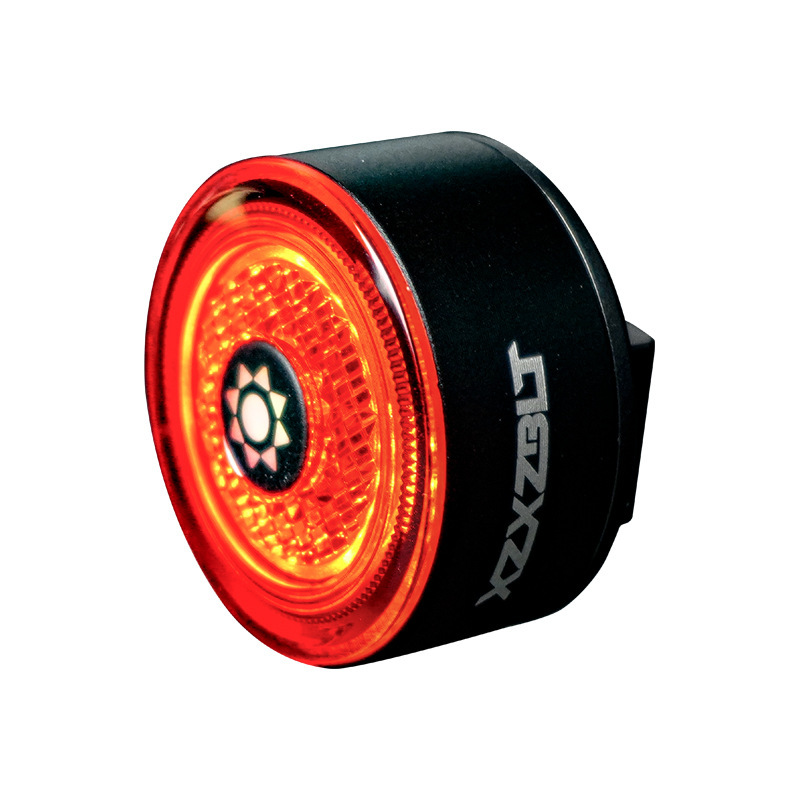 Bicycle rear light with brake sensor