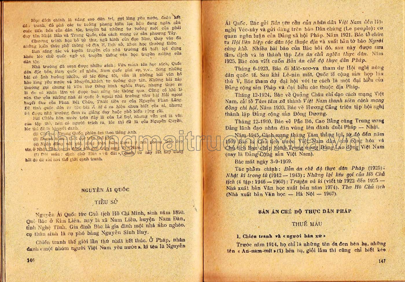 Văn học lớp 11 phổ thông, tập 1 (1988) - Trang 70
