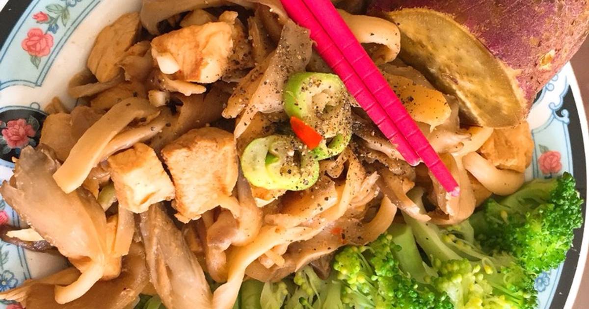 🍄Ức Gà Xào Nấm Eat Clean