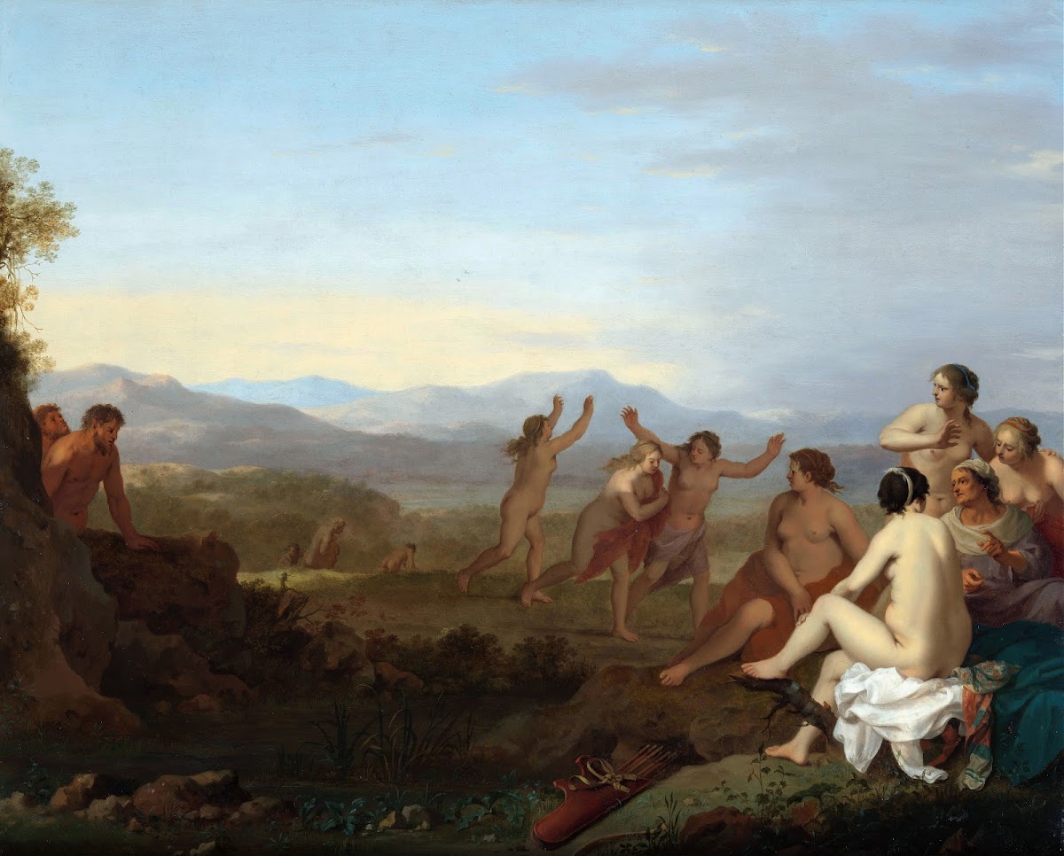 Satyrs Spying on Nymphs After 1627