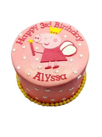 Peppa Pig Birthday Cake CB-NC682