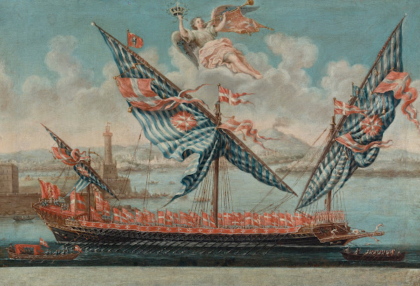 Flagship Of Emmanuel De Rohan De Polduc Grandmaster Of The Sovereign Military Or