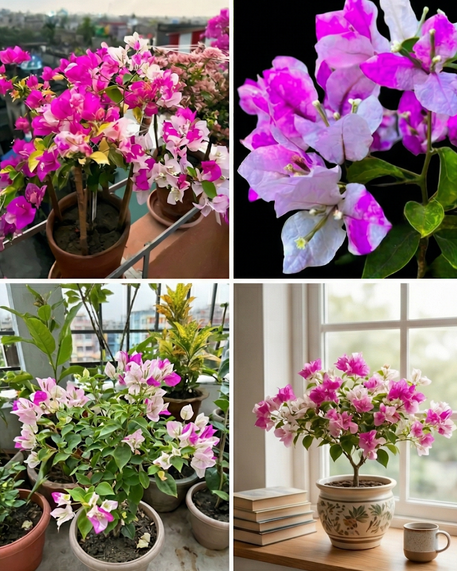 Imported Magic Ice Cream Bougainvillea Plant — view 4