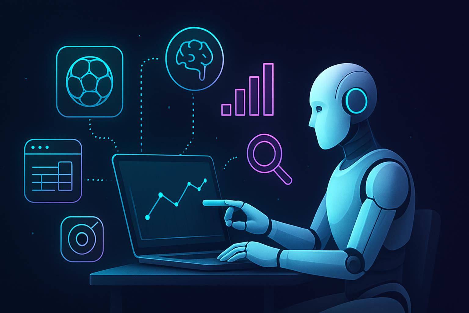 Como criar automações de análise esportiva com IA — projetos práticos