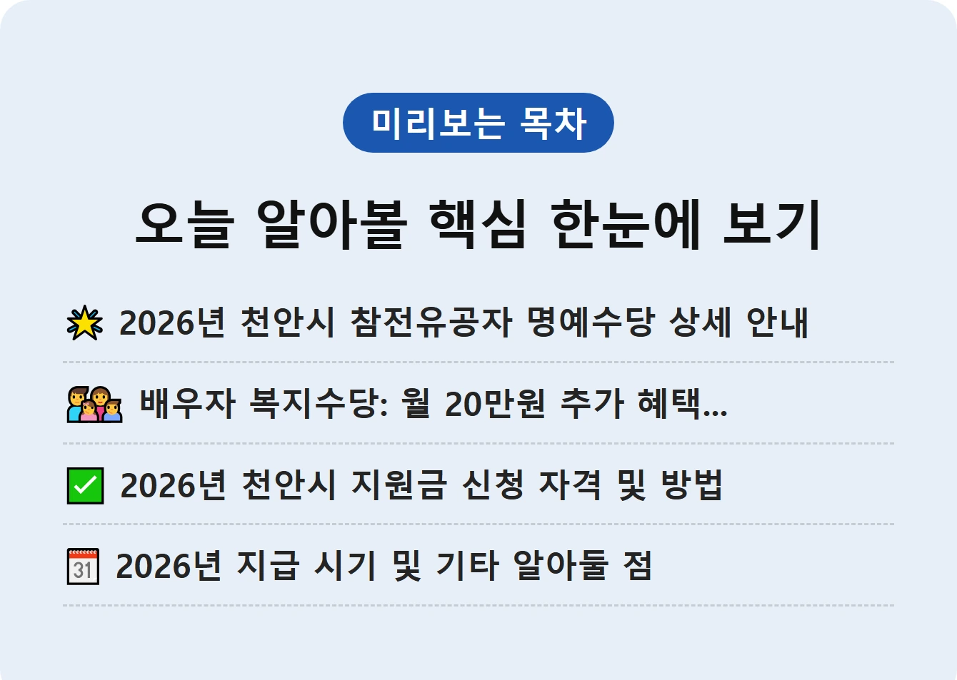 오늘 알아볼 핵심 한눈에 보기