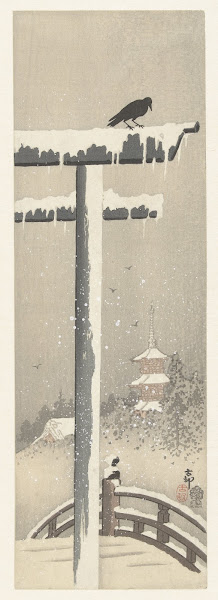 Torii in the snow 1900   1910