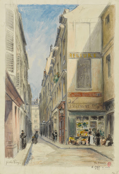 Rue Visconti VIe arrondissement Paris