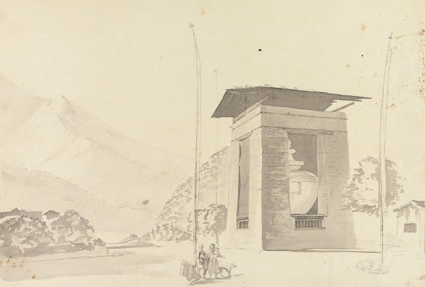 Near Taussadon Tashicho Dzong 1783