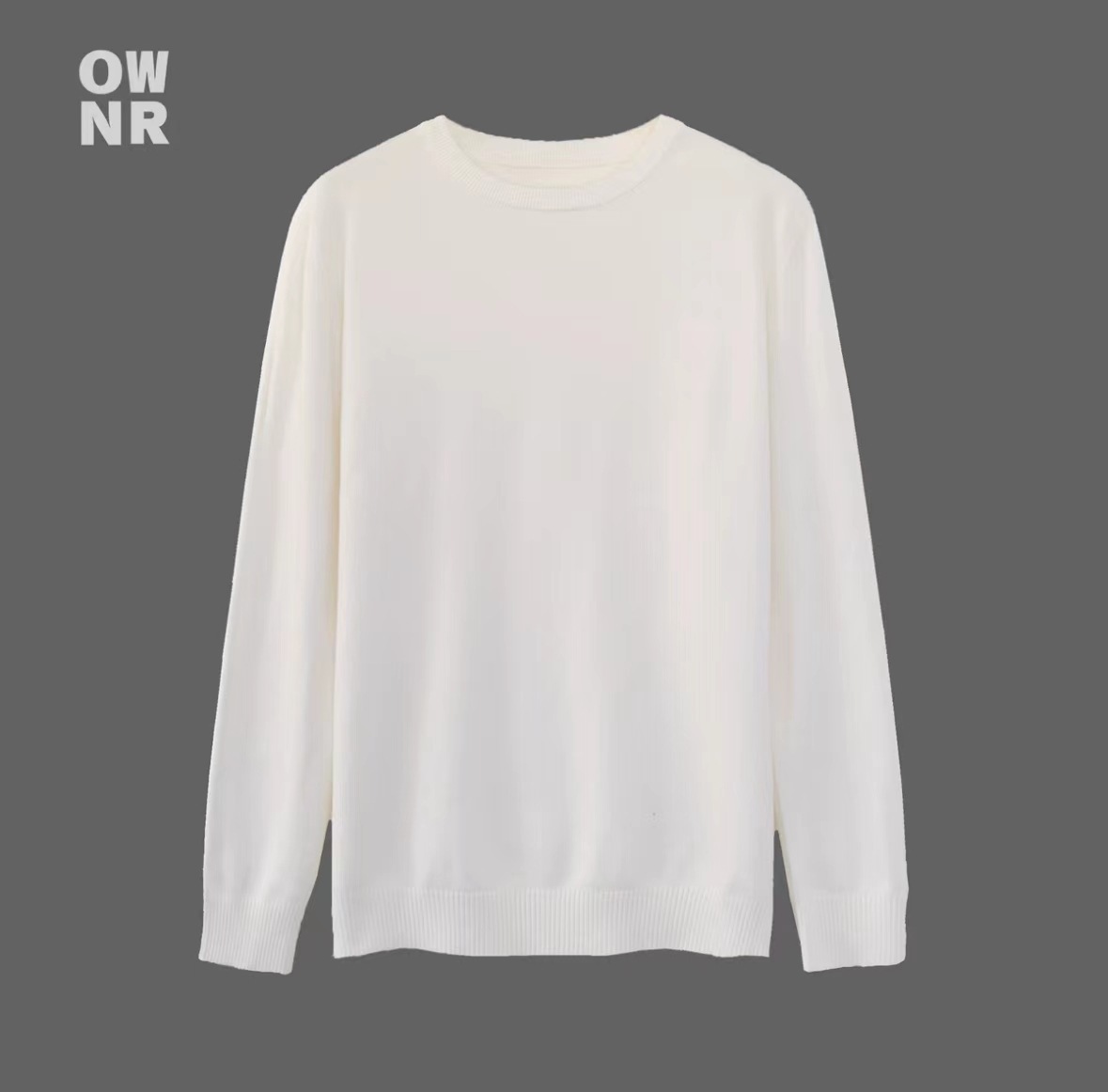 Men's knitted sweater, slim fit, roll neck