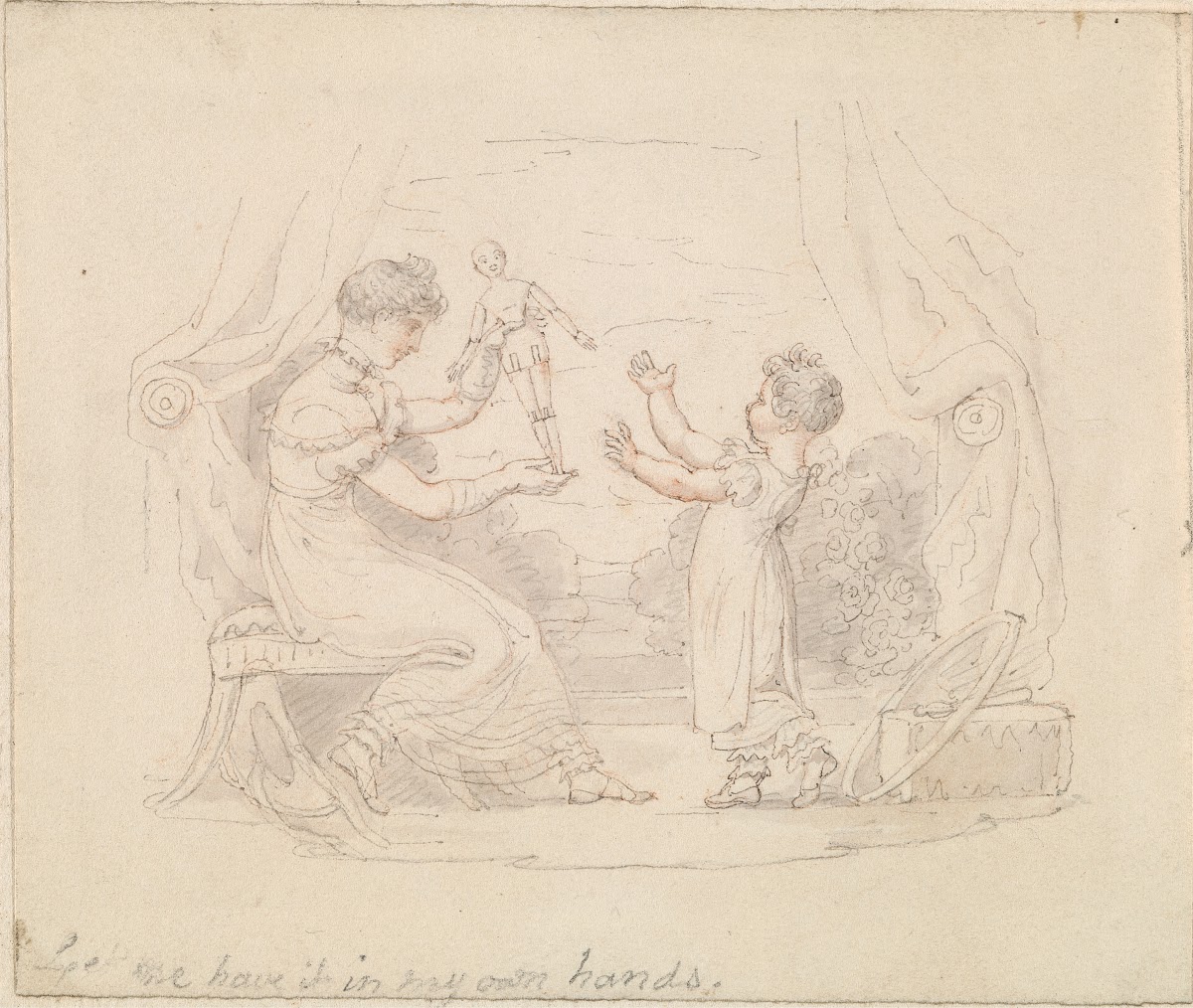 Illustration for The New Doll Let me Have It in my Own Hands 1825