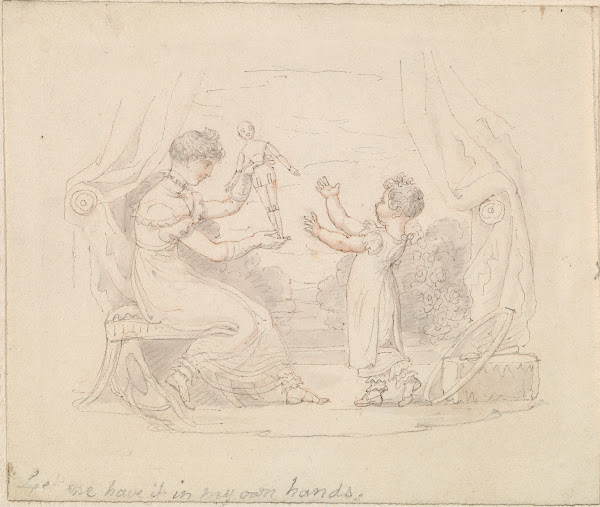 Illustration for The New Doll Let me Have It in my Own Hands 1825