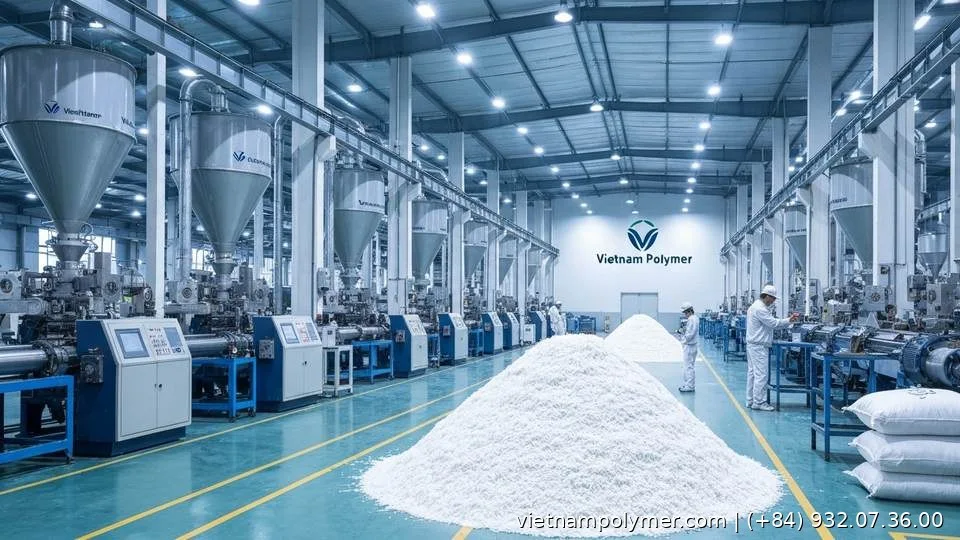 GRS certified rPET flakes - Vietnam Polymer