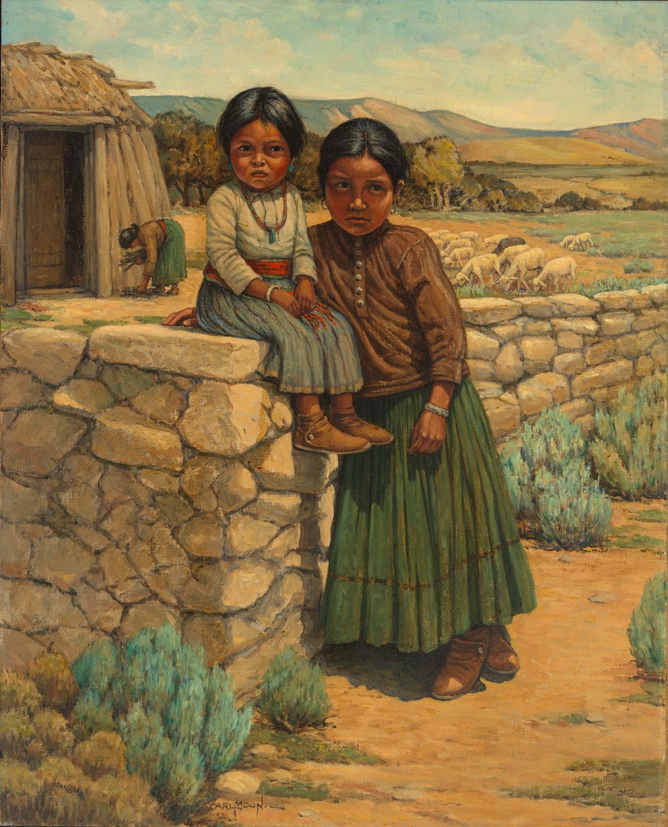 Navajo Sisters ca 1937 1943