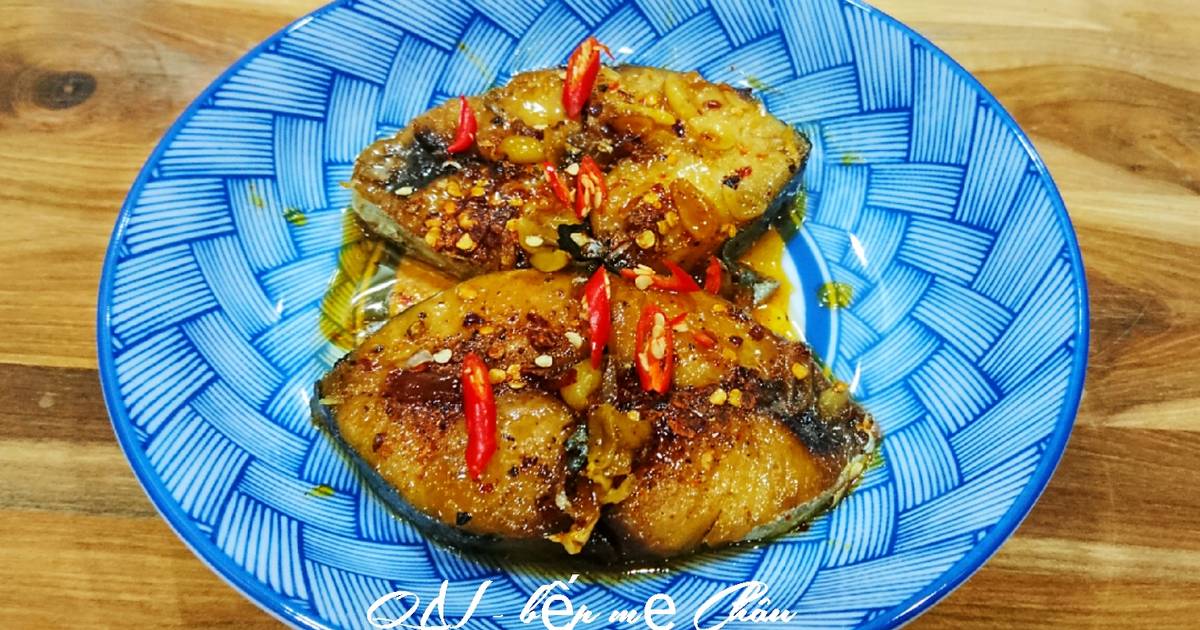 Cá thu rim mắm tỏi