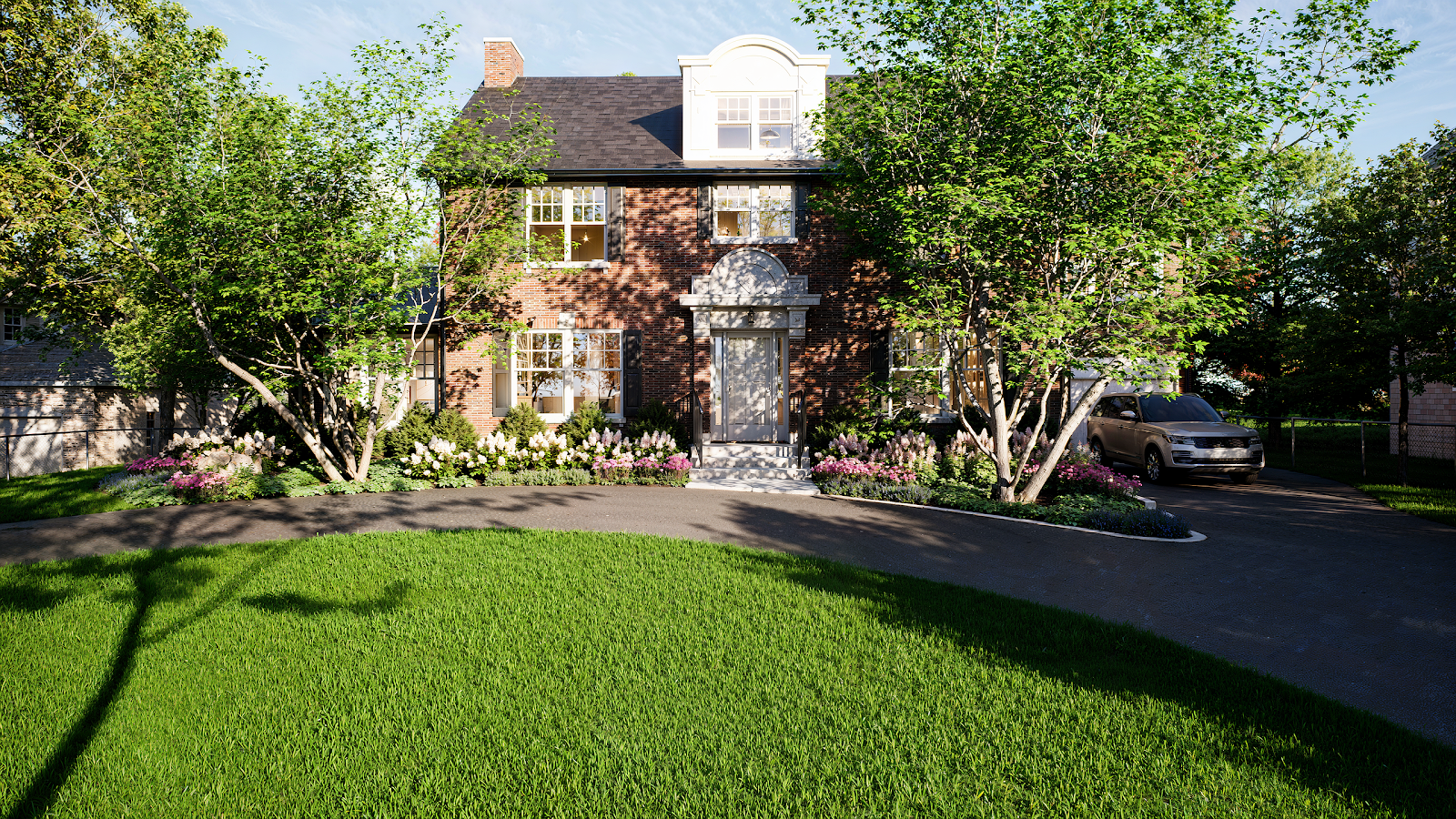 Beautiful landscape design