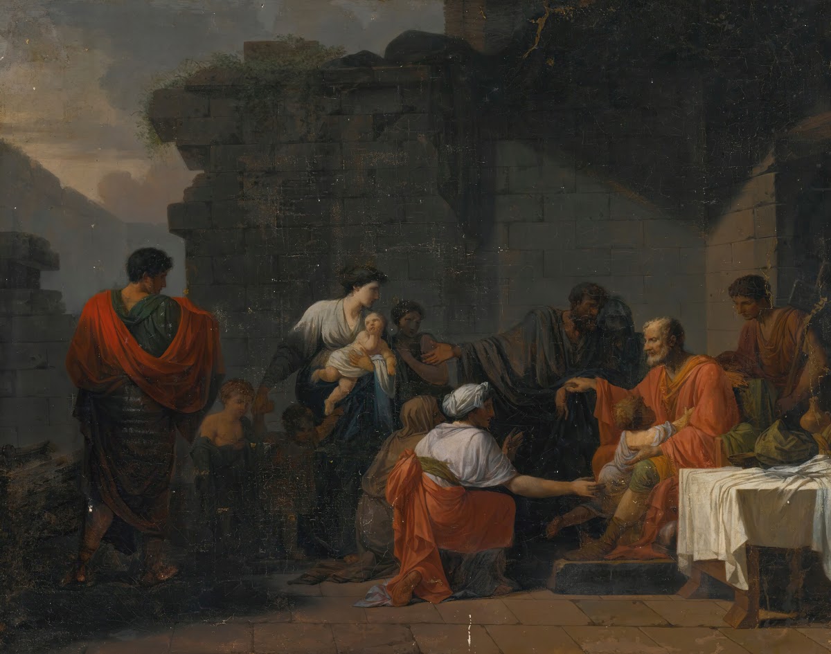 Belisarius Receiving Hospitality From A Peasant 1811
