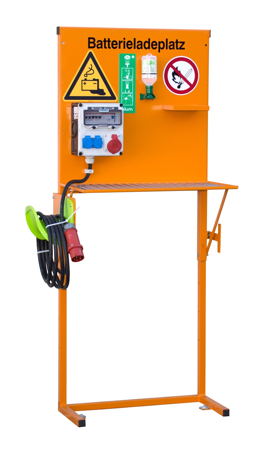 Accu-oplaadstation BL 3, gelakt, Geeloranje