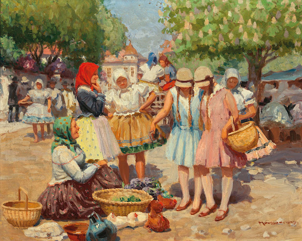 At the Market 1929