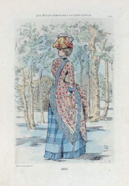 1885 Womens fashion in nineteenth century Paris 1902