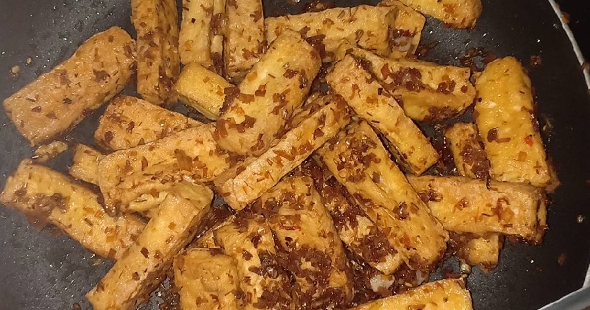 Đậu hủ sốt xả ớt