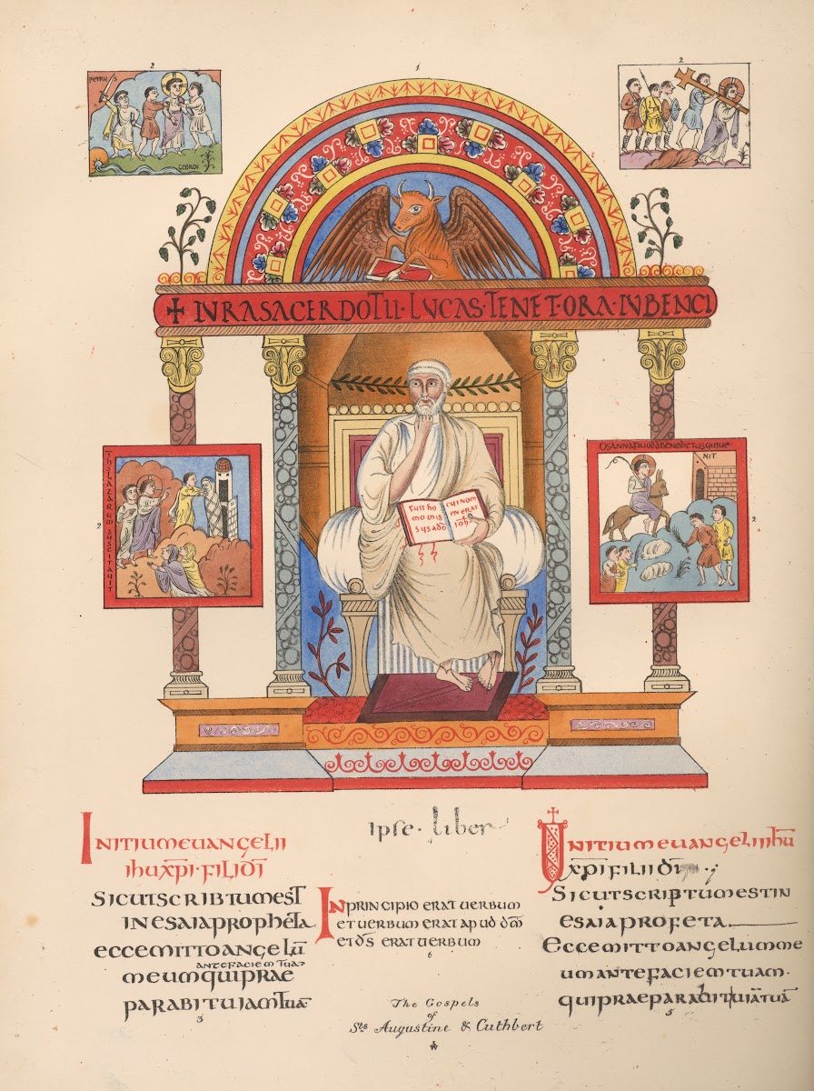 The Gospels of Sts Augustine and Cuthbert 1845