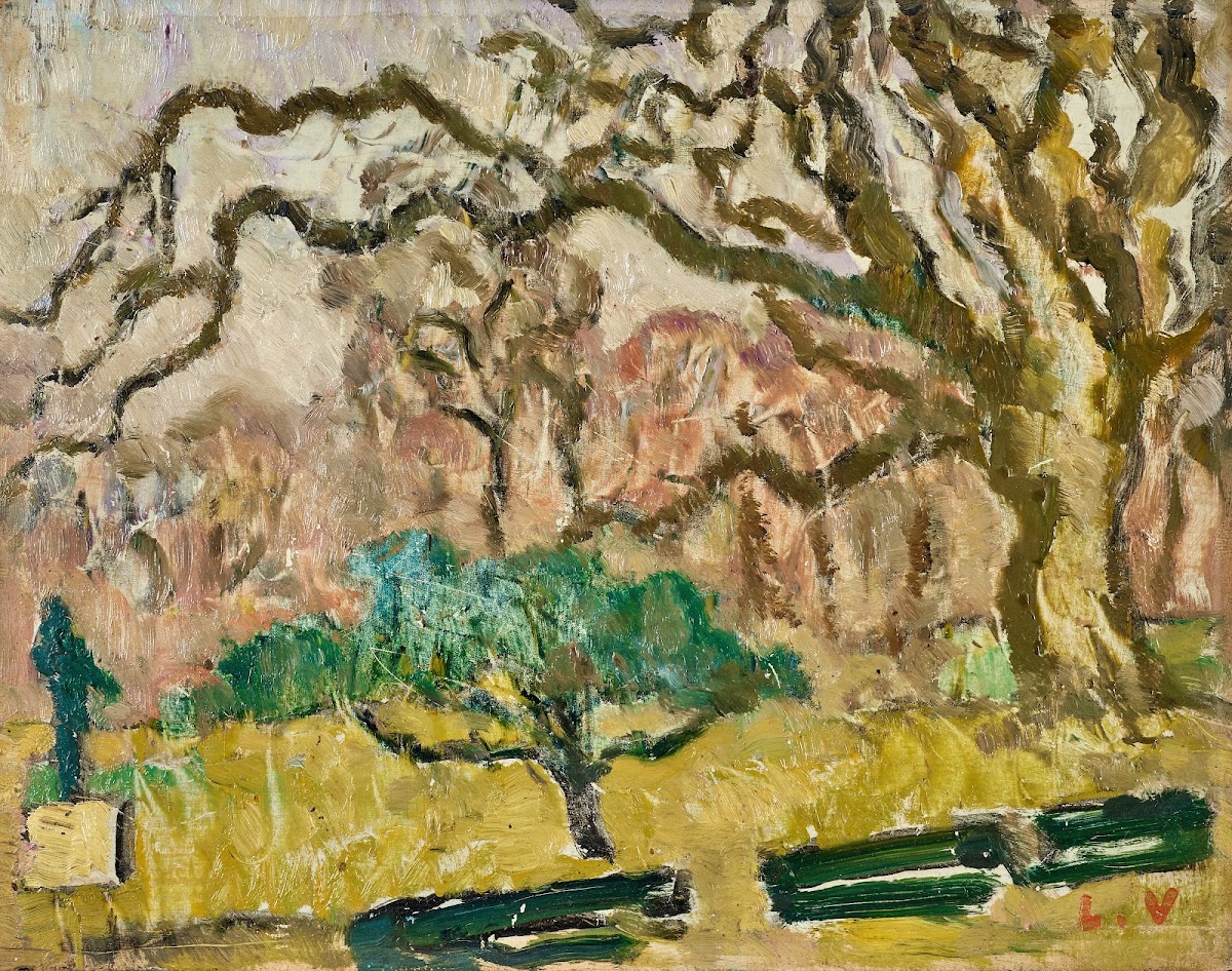 Larbre vert et le grand chêne 1921