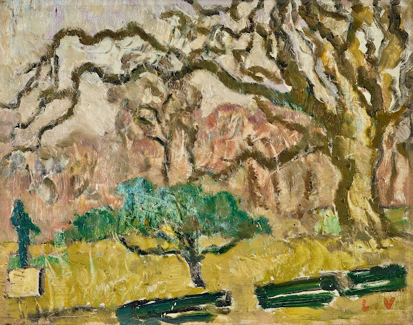 Larbre vert et le grand chêne 1921