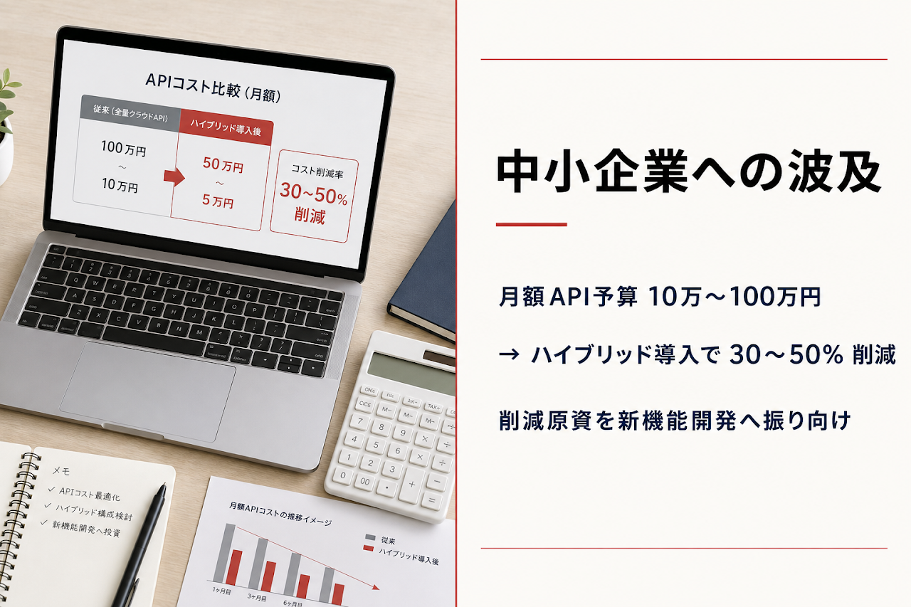 中小企業への波及