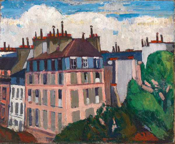 Rooftops Paris 1909 1912