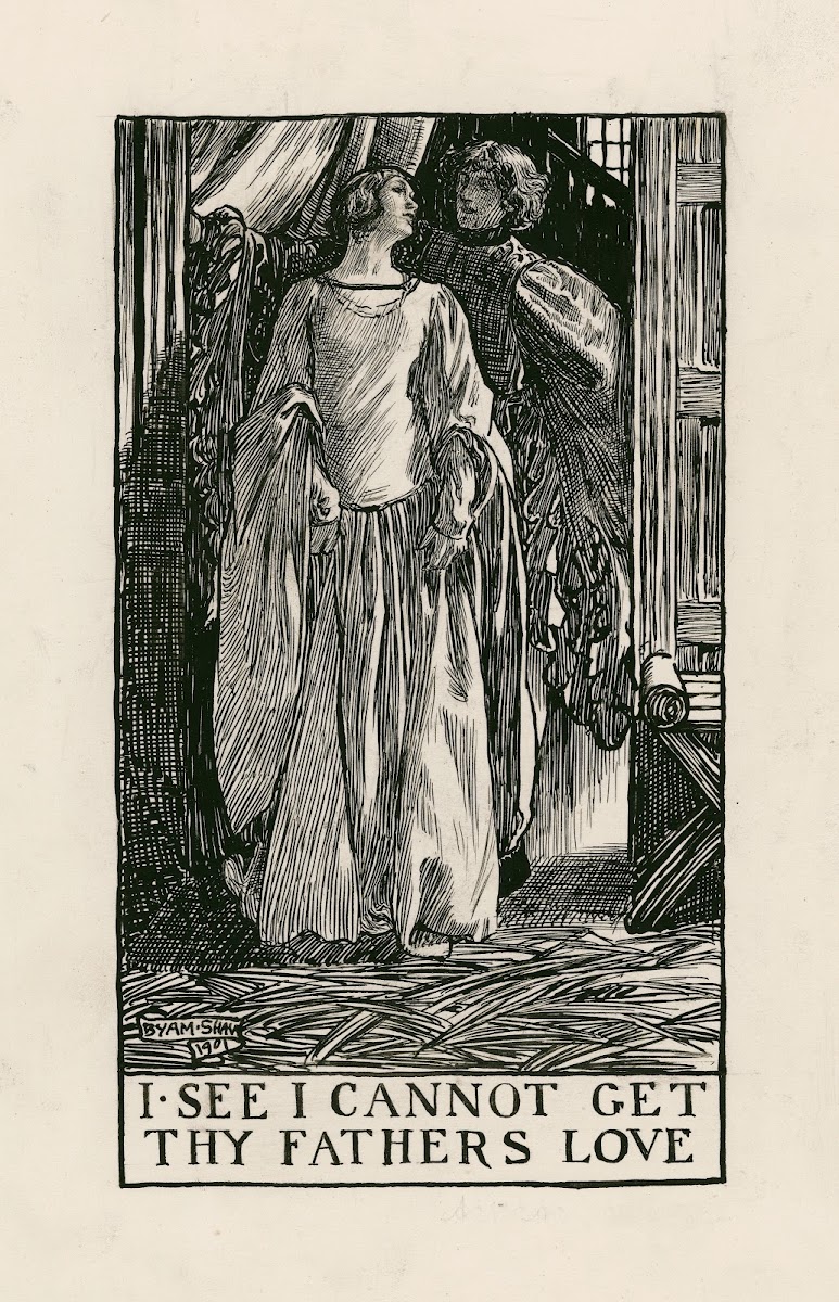 Merry wives of Windsor I see i cannot get thy fathers love Act III Scene IV 1900
