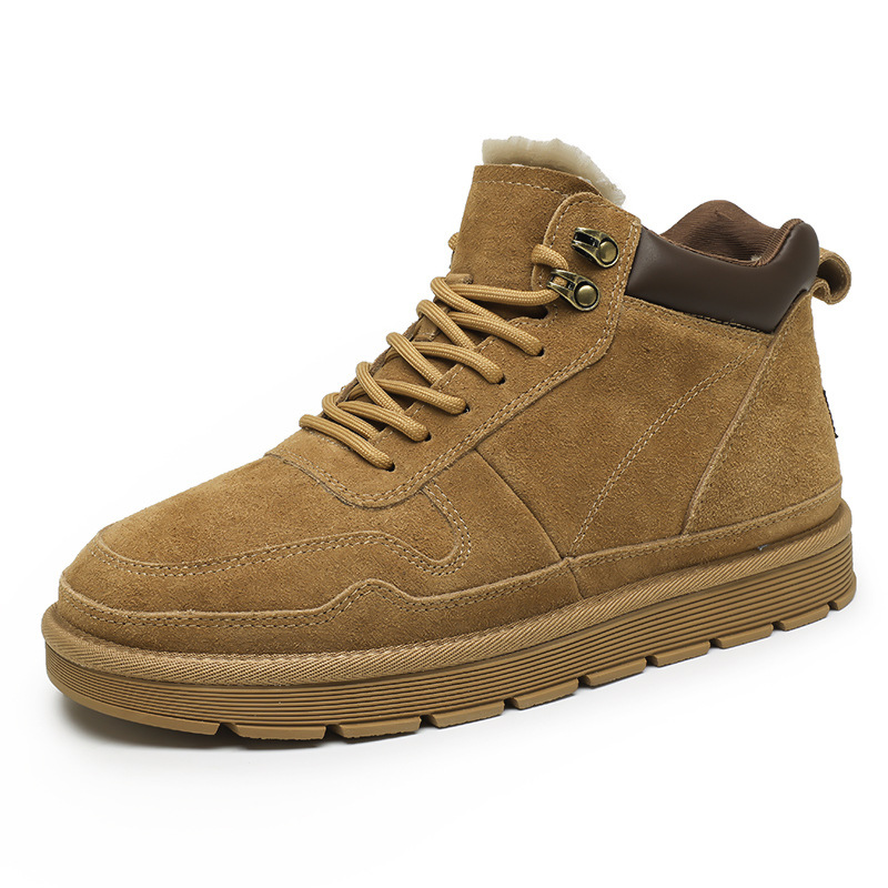 Insulated winter snow boots, non-slip