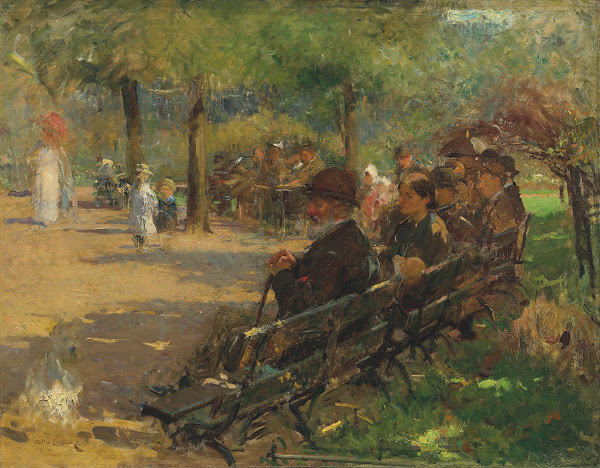 In St Stephens Green circa 1895
