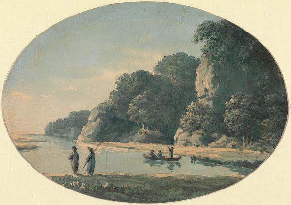 River with Fishermen 1792